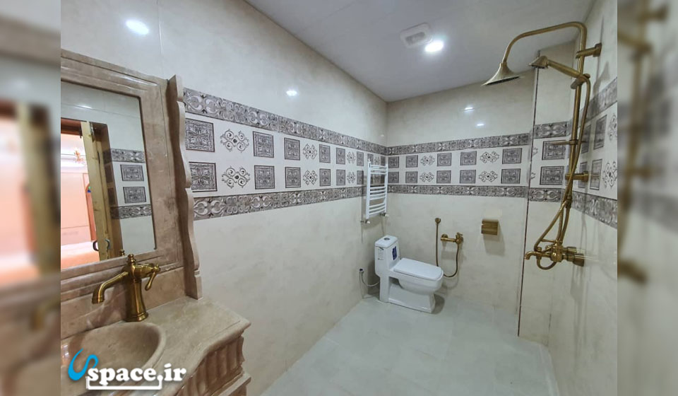 نمای سرویس بهداشتی اتاق گلنار هتل سنتی گل آرا - اصفهان